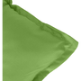 2 db melange zöld szövet kerti pad párna 100 x 50 x 7 cm