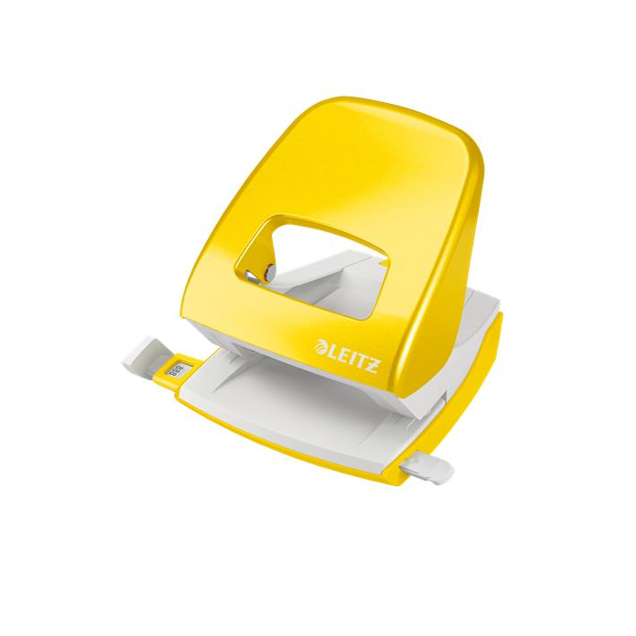 Leitz Nexxt Wow 30 lap kapacitású Kétlyukú lyukasztó - Metál sárga (50081016)