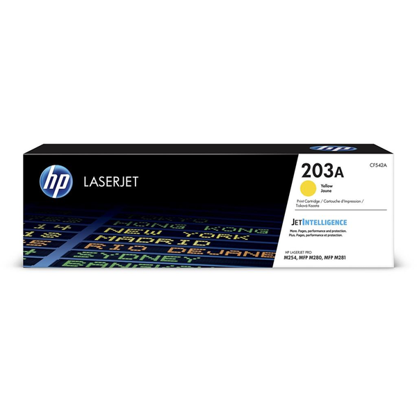 HP No.203A Geel 1.300 pagina`s (Origineel)