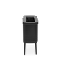 BRABANTIA - Bo Laundry Bin - Ocelový koš na prádlo 60 l - Černá Mat