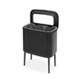 BRABANTIA - Bo Laundry Bin - Ocelový koš na prádlo 60 l - Černá Mat