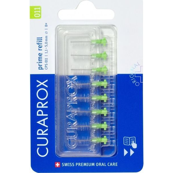 Curaprox CPS 06 Prime Utántöltő Fogköztisztító Kefe 8 db