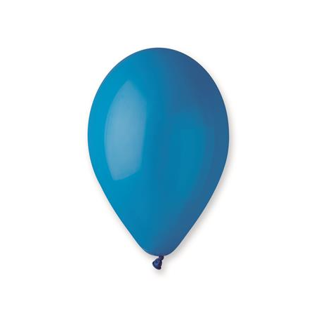 Léggömb 30 cm - Középkék (100 db) (G11010)