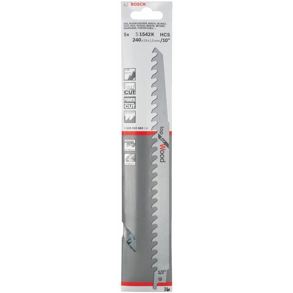 Bosch 2 608 650 682 decoupeerzaag-, figuurzaag- & reciprozaagblad