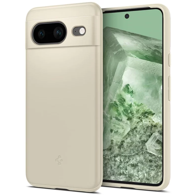 Spigen Thin Fit Google Pixel 8 tok bézsszínű (ACS06291) (ACS06291)