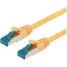Patchcord Value S/FTP 6a RJ45 / RJ45 1,5 m žlutý