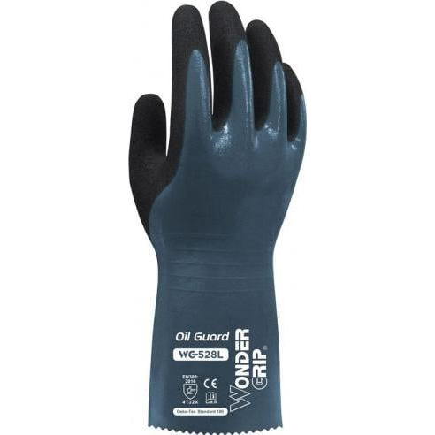 Wonder Grip WG-528L Munkavédelmi kesztyű L/9 - Kék (RB53415)