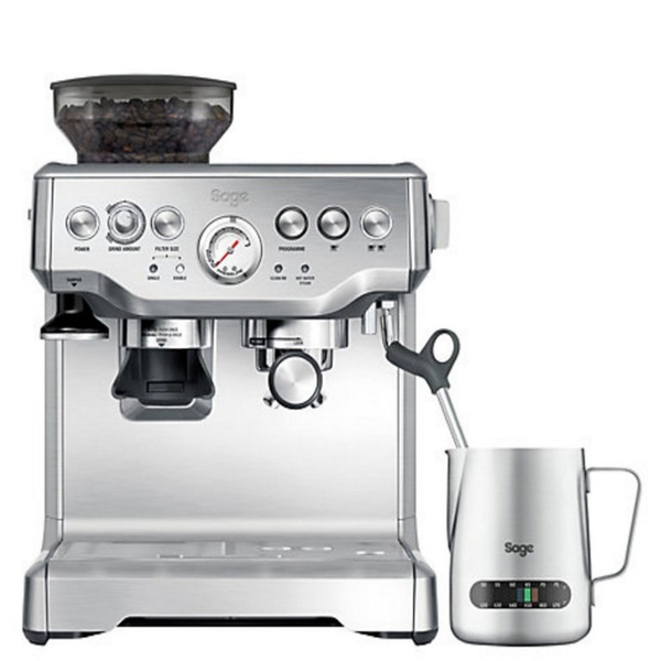 Pákový kávovar Sage THE BARISTA EXPRESS SES875BSS stříbrný
