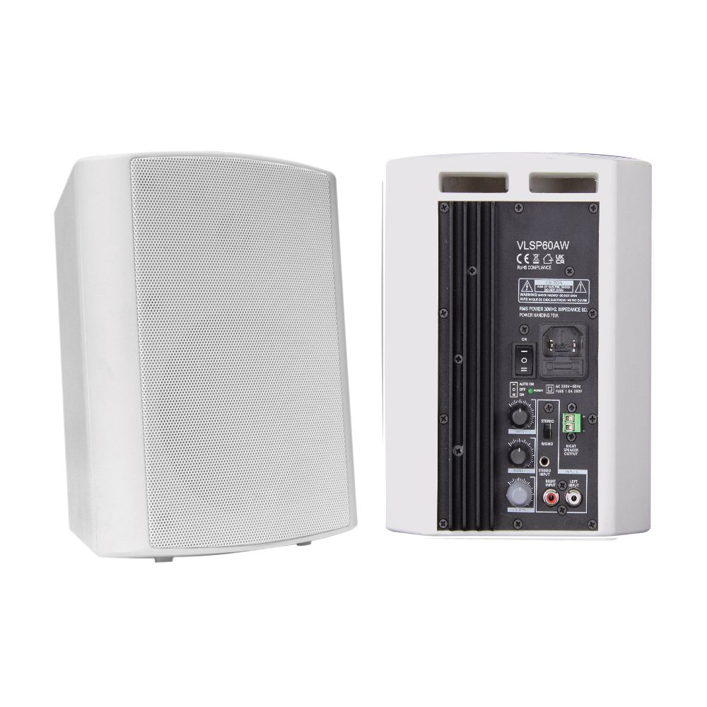 Vivolink VLSP60AW hangfal 2-utas Fehér Vezetékes 60 W (VLSP60AW)