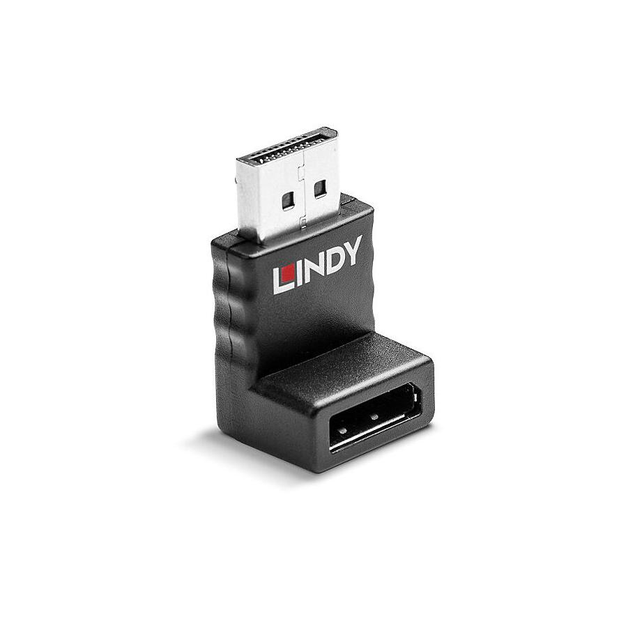 Lindy 41365 csatlakozó átlakító DisplayPort Fekete (41365)