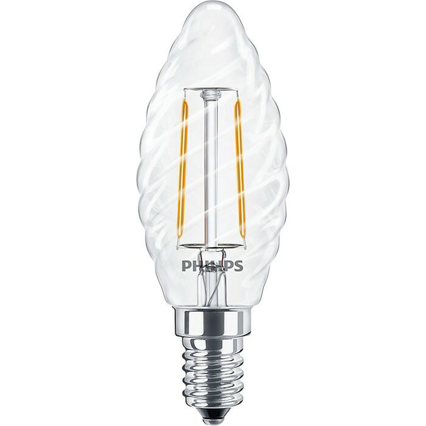 Philips Svíčková LED žárovka CorePro ND 2-25W ST35 E14 827 CL G