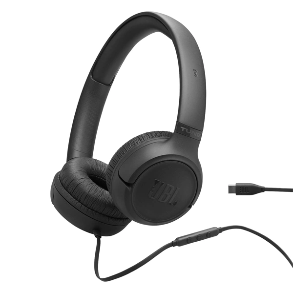 JBL Tune 530C USB C Căști Prin cablu Bandă de fixare pe cap USB tip-C Negru
