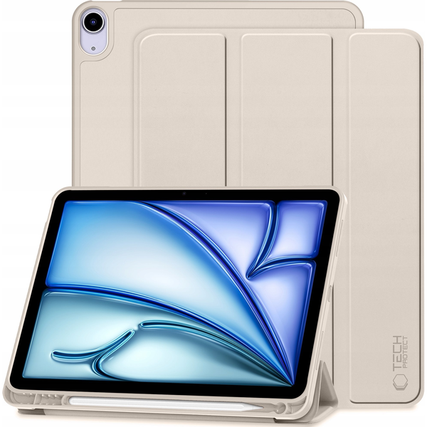 Puzdro na iPad Air Tech-Protect SC Pen béžové