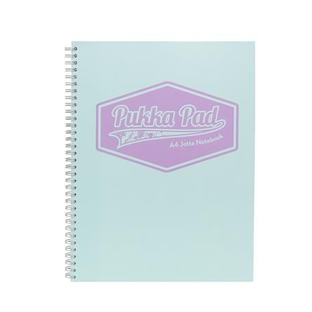 Pukka Pad Pastel Jotta Pad spirálfüzet A4, vonalas, 100 lap (8628-PST) (8628-PST)