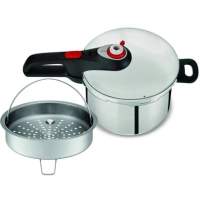 Tlakový hrnec Tefal 6 l červený