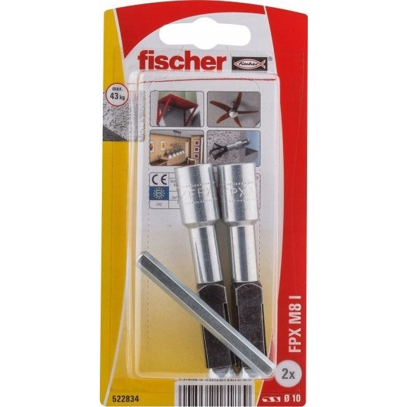 Fischer 522834 FPX M8 I K NV Pórusbeton horgony 1 készlet (522834)