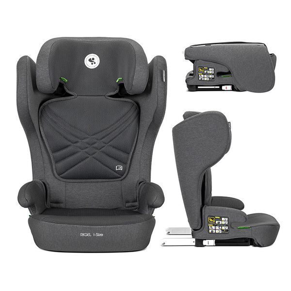 LORELLI Rigel Összecsukható Isofix autósülés 100-150cm - Grey