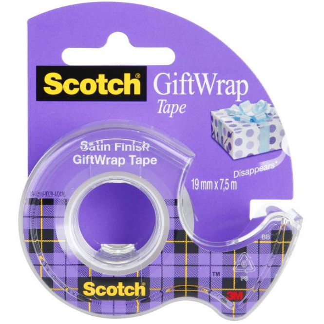 3M Scotch® Ajándékcsomagoló szalag (2040257)