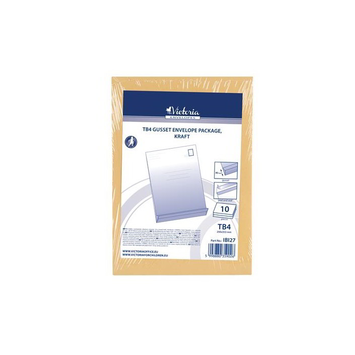 Victoria TB4 Szilikonos redős-talpas tasak (10 db/csomag) (187B9)