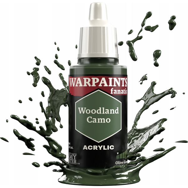  Army Painter The Army Painter: Warpaints - Fanatic - Woodland Camo