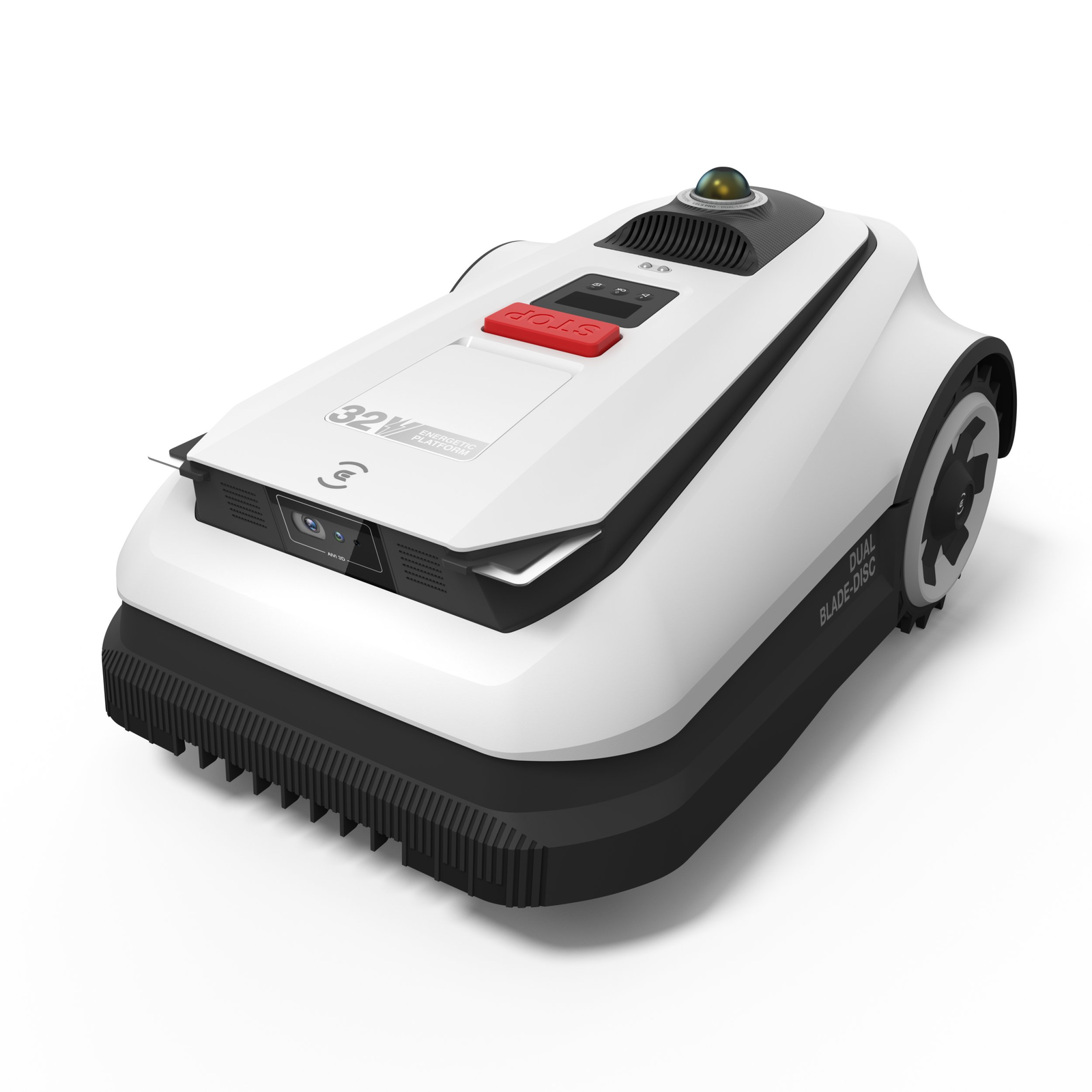 Ecovacs GOAT A3000 LiDAR Robotická kosačka na trávu Batérie Čierna, Biela (GOATA1-3000)