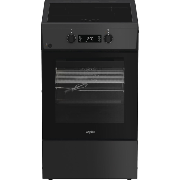 Whirlpool 859991715490 tűzhely Szabadonálló tűzhely Elektromos Zónás indukciós főzőlap Antracit
