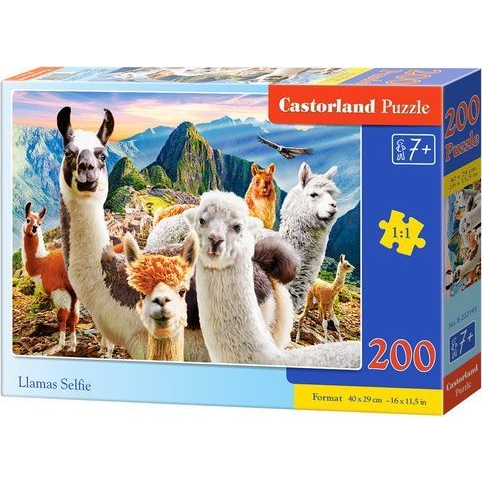 Castorland B-222193 puzzel Legpuzzel 200 stuk(s) Dieren