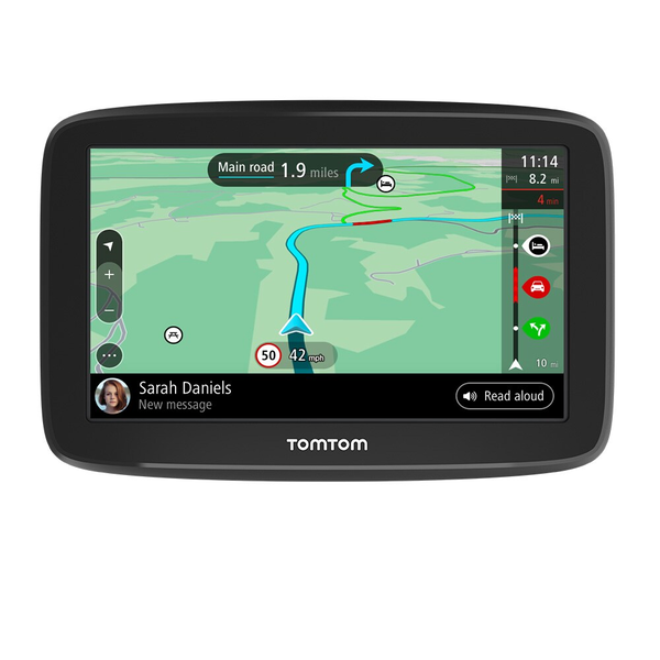 Навигационна система TomTom Go Classic, 5", Европа, Wi-Fi, Traffic Updates, Черен