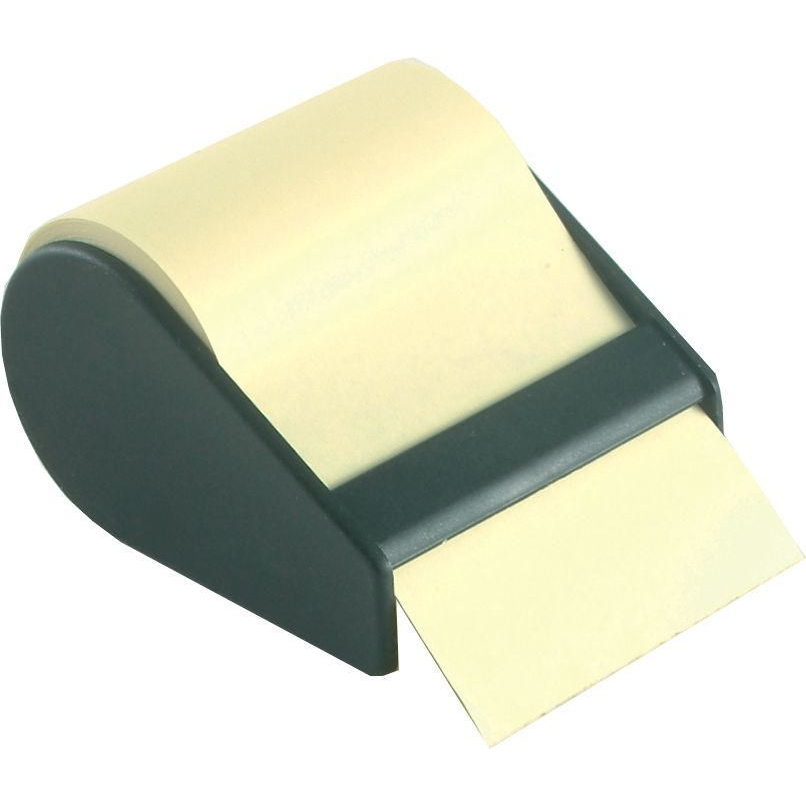 Esslete Contacta 60mmx10m Öntapadó jegyezettömb henger adagolóval - Sárga (84712)