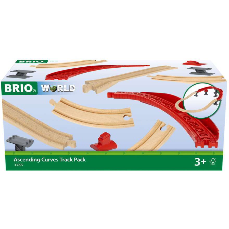 BRIO 63399500 Hegy és völgy vasútpálya szett (63399500)