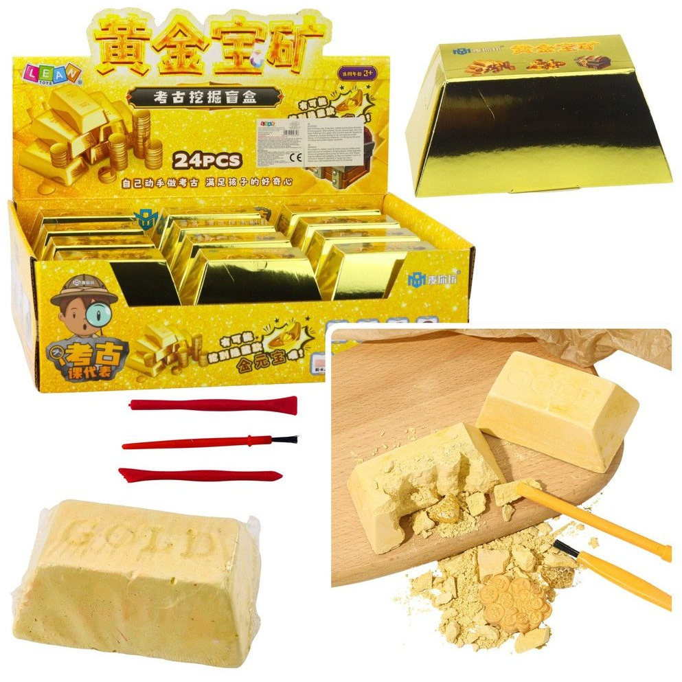 Ásatások Aranyrúd Régészeti Készlet Kövek Eszközök  24562 (24562)