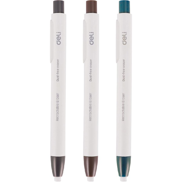 Deli Scribe RT Nyomógombos radír ceruzához - Többféle (DEH01800)