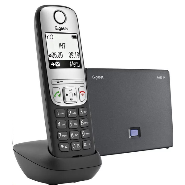 Gigaset A690 IP DECT telefon fekete