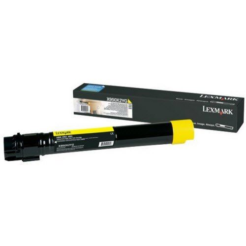 Lexmark X950X2YG cartuș toner 1 buc. Original Galben