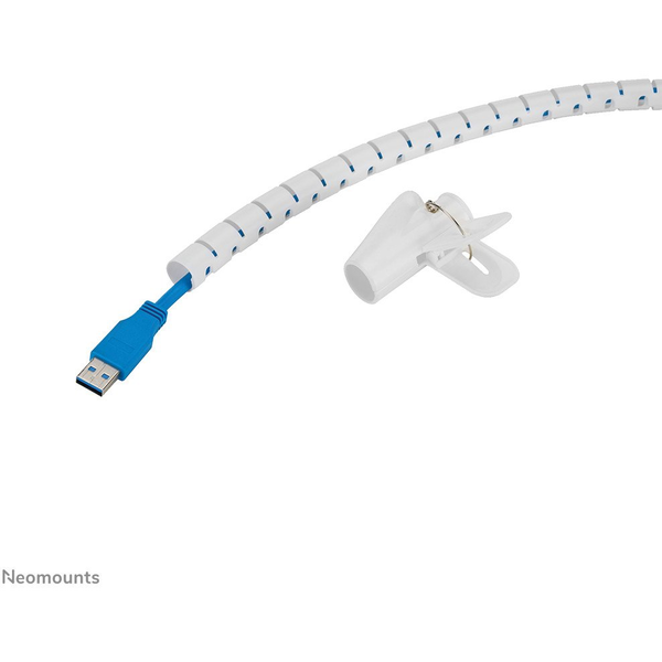 Neomounts ADS06-140WH kabelorganisator Skrivebord Kabelmuffe Hvid 1 stk
