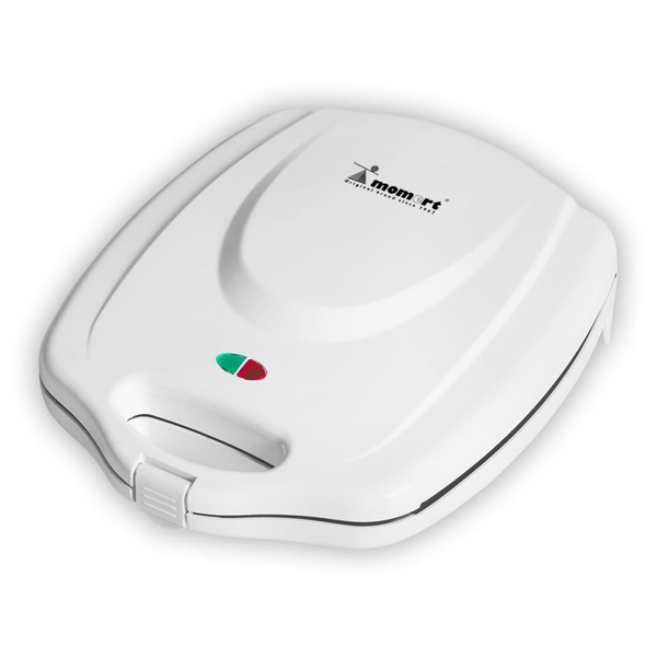 Уред за сандвичи Momert 2013, 1400W, 4 тави за печене на сандвичи, бяла