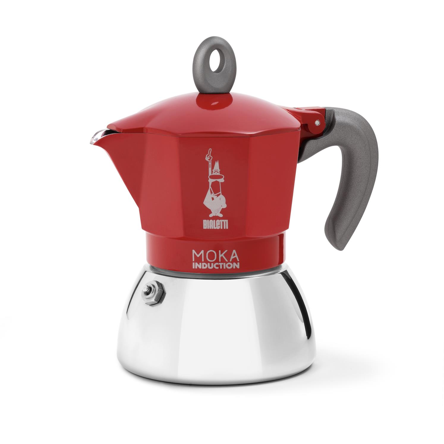 Bialetti New Moka Induction, piros, 4 személyes (990006944)