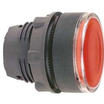 Schneider Electric ZB5AW343 ZB5AW343 Nyomógomb Műanyag előlapi gyűrű 1 gomb Piros Nyomó reteszelés 1 db