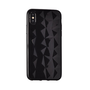 Xiaomi Redmi Note 5A, TPU силиконов калъф, Diamond, 3D диамантен модел, черен (67185)