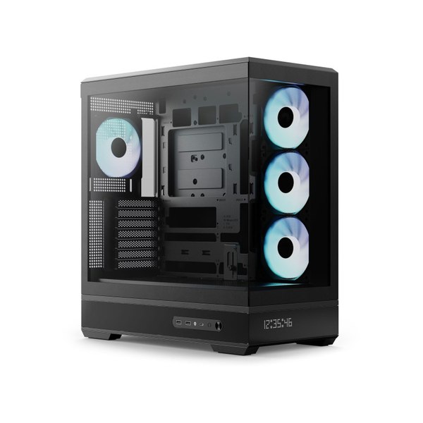 Számítógépház Aerocool P500B Digi 4x ARGB PWM Fan, Fekete