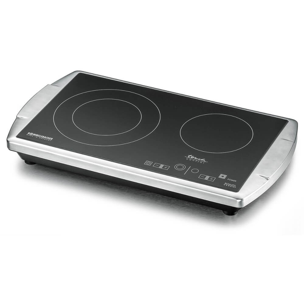 Rommelsbacher CT 3403/TC Ceran Kétlapos Főzőlap - Acél