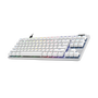Logitech G Pro X TKL Rapid (Analóg Switch) Vezetékes Gamer Billentyűzet ENG - Fehér