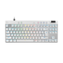 Logitech G Pro X TKL Rapid (Analóg Switch) Vezetékes Gamer Billentyűzet ENG - Fehér