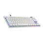 Logitech G Pro X TKL Rapid (Analóg Switch) Vezetékes Gamer Billentyűzet ENG - Fehér