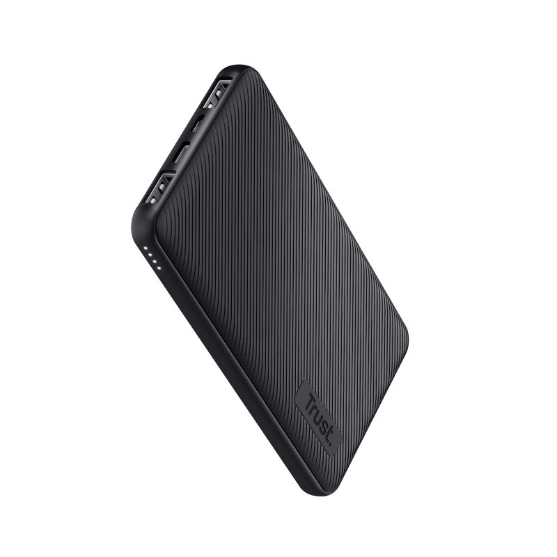Trust Primo Ultra-thin Powerbank 10000mAh fekete (24678) (trust24678)