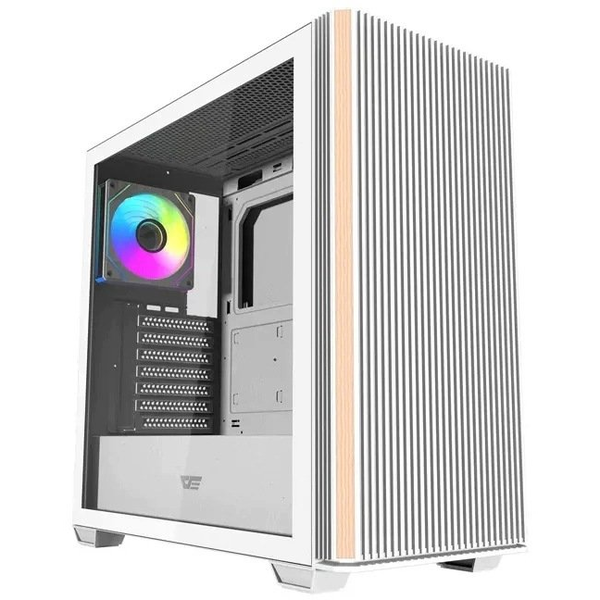 DARKFLASH DS900WS számítógépház fehér + 4 db ARGB ventilátor