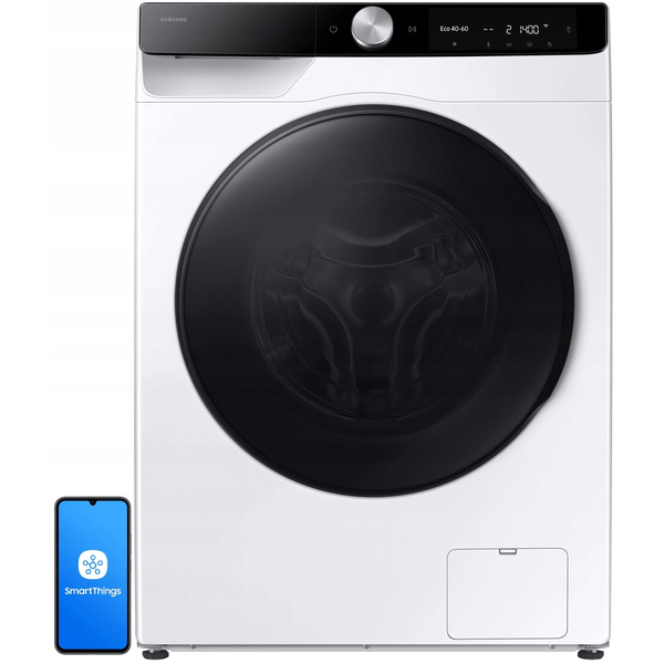 Samsung WD90DG6G94BKU4 machine à laver avec sèche linge Pose libre Charge avant Blanc E