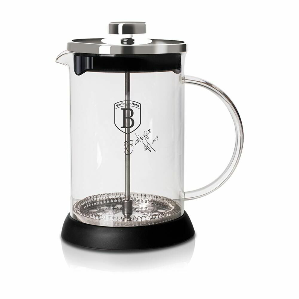 Berlinger Haus BH/6301A French Press Kávéfőző - Átlátszó / Fekete (BH/6301A)