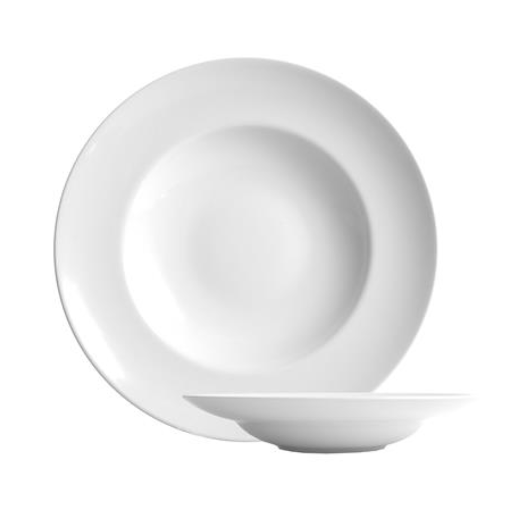 Economic Mélytányér 23 cm - Fehér (6 db) (1201ECO013)