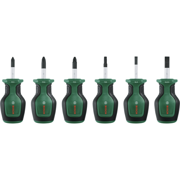 Bosch 1 600 A03 2UK Sæt Lige skruetrækker